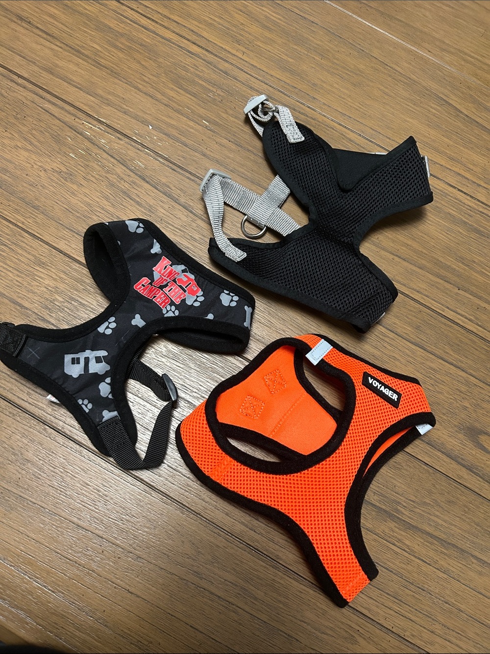 Bundle of small Mesh Dog Harnesses
